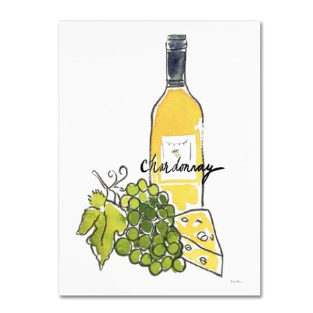 Trademark Fine Art Farida Zaman 'Wine Time IV Chardonnay